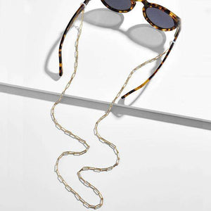 Fashion Womens Gold Eyeglass Chains Sunglasses Spectacles Reading Vintage Chain Holder Cord Lanyard Necklace Eyewear Accessories