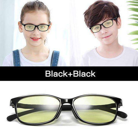 Anti blue light kids glasses gaming computer ray blocking UV400 clear cute eyeglasses boy girl children eye protection goggle