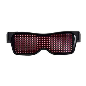 Magic Bluetooth Led Party Glowing Glasses APP Control Luminous Glasses EDM DJ Electro Syllables Halloween Party Eyeglasses