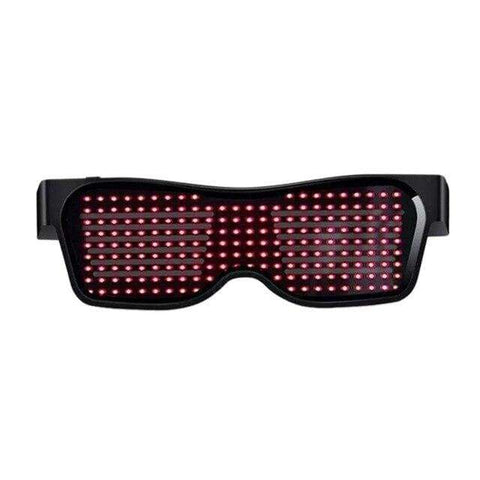 Magic Bluetooth Led Party Glowing Glasses APP Control Luminous Glasses EDM DJ Electro Syllables Halloween Party Eyeglasses