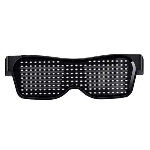 Magic Bluetooth Led Party Glowing Glasses APP Control Luminous Glasses EDM DJ Electro Syllables Halloween Party Eyeglasses