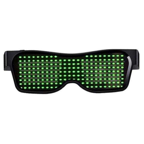 Magic Bluetooth Led Party Glowing Glasses APP Control Luminous Glasses EDM DJ Electro Syllables Halloween Party Eyeglasses