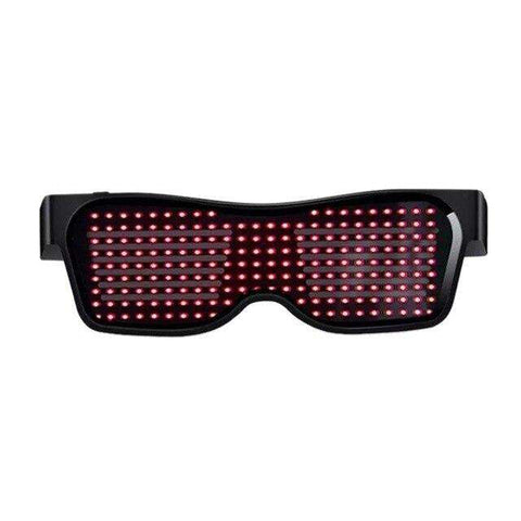 Hot Bluetooth Led Glowing Glasses Party APP Control Light Up Glasses EDM DJ Electro Syllables Halloween Glowing Party Eyeglasses