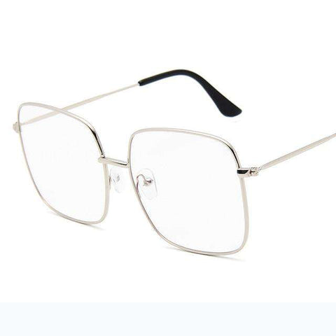 RBRARE Luxury Square Sunglasses Women Brand Designer Retro Alloy Frame Big Sun Glasses Vintage Gradient Male Oculos Feminino