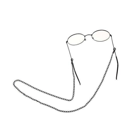 61cm Unisex Non-slip Sunglasses Lanyard Strap Necklace Metal Eyeglass Glasses Chain Cord For Reading Glasses Adjustable Strap