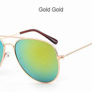 2019 New Fashion Boys Frog Sunglasses Kids Piolt Style Children Sun Glasses Brand Design 100% UV Protection Glasses Oculos Gafas