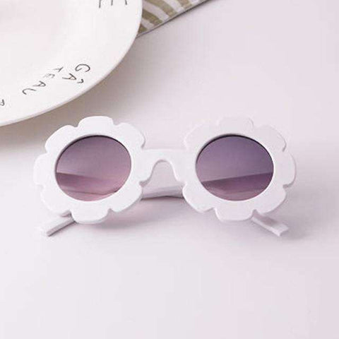 iboode Kids Sunglasses Flower Round Shape Baby Child Sun Glasses Gafas UV400 Children Sunglasses for Girls Boys Oculos De Sol