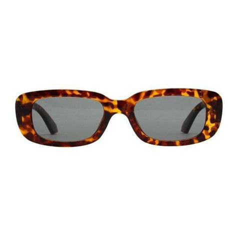 Punk Sun Glasses Frame PC Lens AC Travel Sunglasses Retro Small Oval Sunglasses Women Brand Designer Frame Fashion