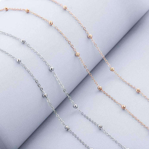 1PC 2019 Summer NEW Fashion Chic Womens Gold Silver Sunglasses Chains Reading Beaded Glasses Chain Eyewear Cord Lanyard Necklace