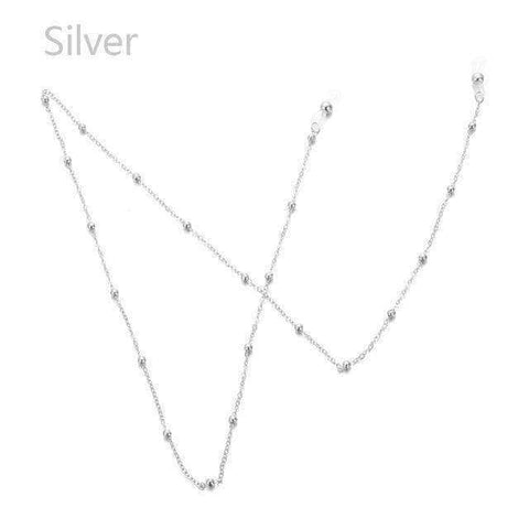 1PC 2019 Summer NEW Fashion Chic Womens Gold Silver Sunglasses Chains Reading Beaded Glasses Chain Eyewear Cord Lanyard Necklace