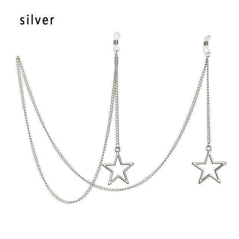 1PC 2019 Summer NEW Fashion Chic Womens Gold Silver Sunglasses Chains Reading Beaded Glasses Chain Eyewear Cord Lanyard Necklace