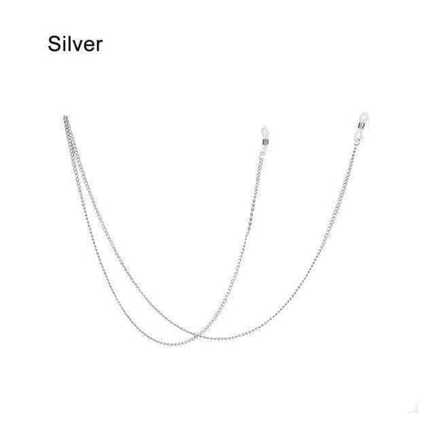 1PC 2019 Summer NEW Fashion Chic Womens Gold Silver Sunglasses Chains Reading Beaded Glasses Chain Eyewear Cord Lanyard Necklace