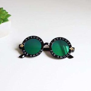 Children's sunglasses girl baby boy cute summer round frame small sunglasses children's glasses Korean version fashion kids