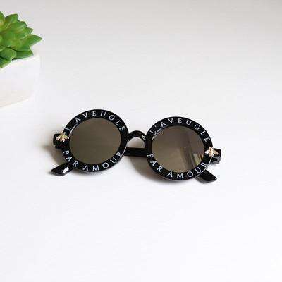 Children's sunglasses girl baby boy cute summer round frame small sunglasses children's glasses Korean version fashion kids