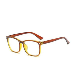 Square Computer Glasses Men Anti Blue Light Game Eyeglasses Women's Eyeglass Frame Blue Light Blocking Eyewear UV Protection