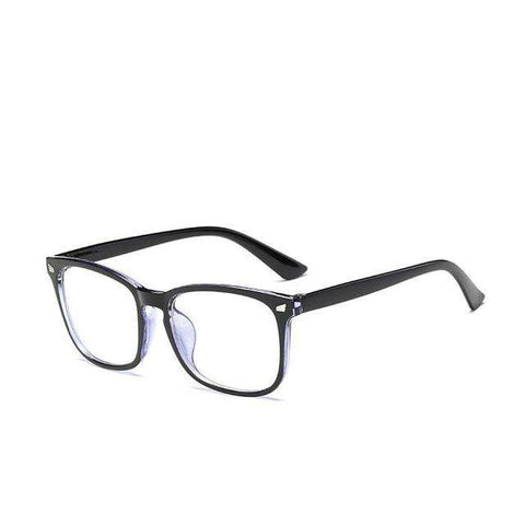 Square Computer Glasses Men Anti Blue Light Game Eyeglasses Women's Eyeglass Frame Blue Light Blocking Eyewear UV Protection