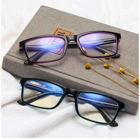 GIFANSEE men women Anti blue light glasses Anti fatigue Computer radiation protection spectacles Decorative filter blocking