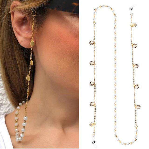 2019 New Fashion Eye Glasses Sunglasses beading Vintage Chain Holder Lanyard Necklace Sunglasses Necklace Eyeglass Lanyard Strap