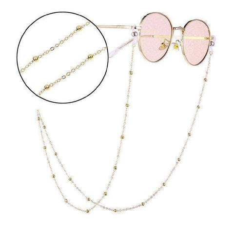 2019 New Fashion Eye Glasses Sunglasses beading Vintage Chain Holder Lanyard Necklace Sunglasses Necklace Eyeglass Lanyard Strap