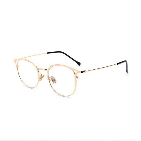NEW Women's Blue Light Blocking Computer Glasses Cat Eye Anti Blue Rays Eyeglasses Female Plain Mirror Glasses Frame Eyewear