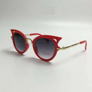 2019 Children sunglasses cat eye vintage kids girls Boys Cute Eyewear Shades Goggles UV400