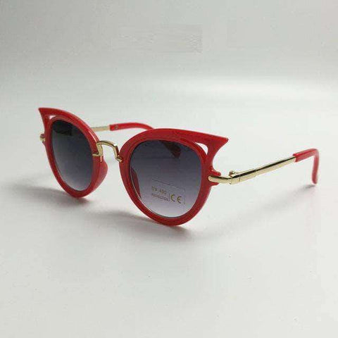 2019 Children sunglasses cat eye vintage kids girls Boys Cute Eyewear Shades Goggles UV400