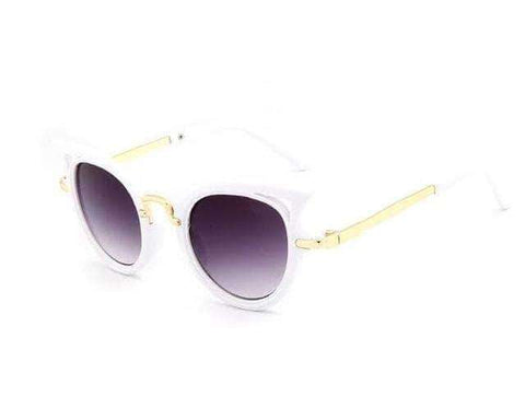 2019 Children sunglasses cat eye vintage kids girls Boys Cute Eyewear Shades Goggles UV400