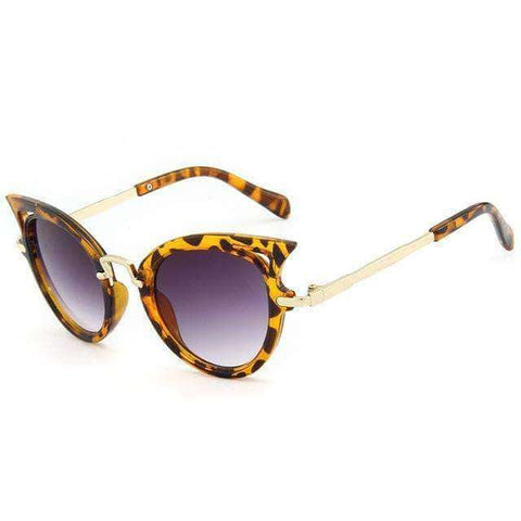 2019 Children sunglasses cat eye vintage kids girls Boys Cute Eyewear Shades Goggles UV400
