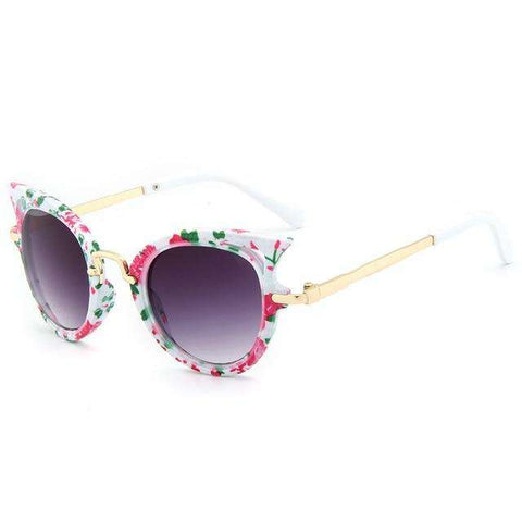 2019 Children sunglasses cat eye vintage kids girls Boys Cute Eyewear Shades Goggles UV400