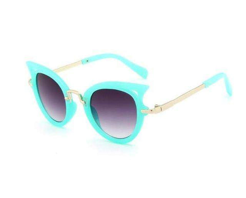 2019 Children sunglasses cat eye vintage kids girls Boys Cute Eyewear Shades Goggles UV400