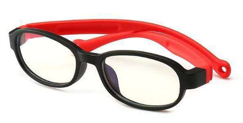 VCKA Kids Ultra-light Silicone Eyeglasses Frame Anti-blue Blocking Glasses Computer Goggles UV400 Eyewear Frames Child