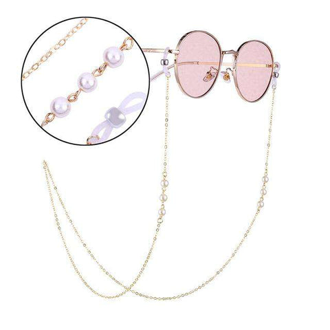 2019 New Fashion Eye Glasses Sunglasses beading Vintage Chain Holder Lanyard Necklace Sunglasses Necklace Eyeglass Lanyard Strap