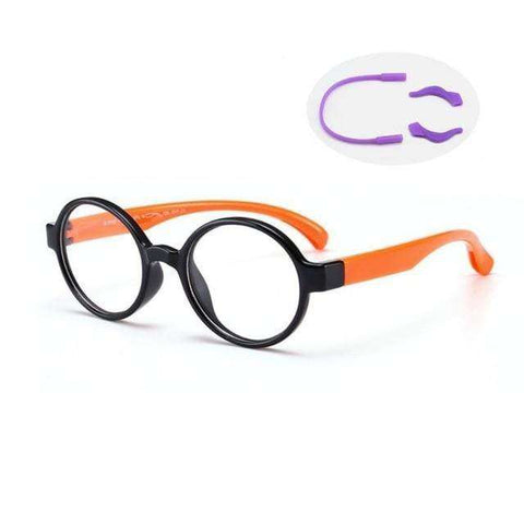 Uv Protection Glasses Kids Blue Light Blocking Glasses Flexible Anti Eyestrain Glasses Computer Eyeglasses For Boys Girls