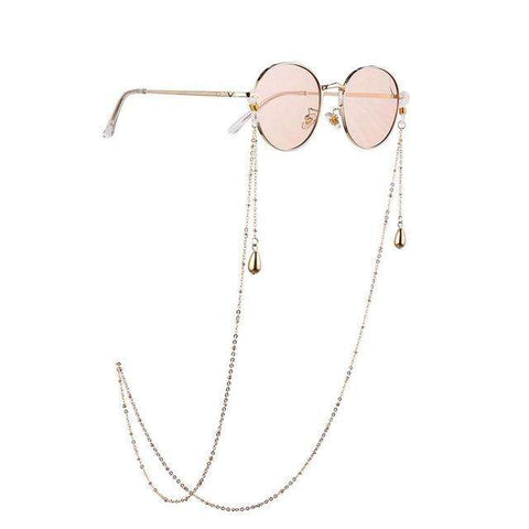2019 New Fashion Eye Glasses Sunglasses beading Vintage Chain Holder Lanyard Necklace Sunglasses Necklace Eyeglass Lanyard Strap
