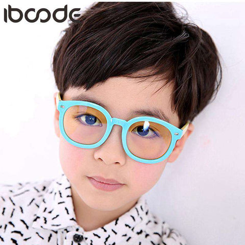 iboode Kids Glasses Gaming Blue Light Blocking Protective Computer For Boys Girls Child Kacamata Anti Radiasi TR90 Baby Eyewear