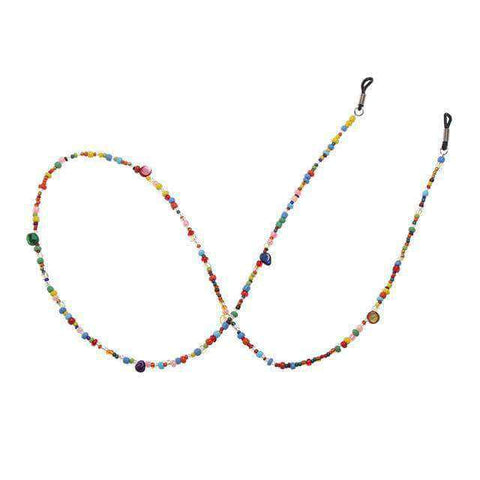 1Pcs Fashion Reading Glasses Chain Retro Beads Eyeglass Sunglasses Spectacle Cord with Tassels Neck Strap String Chain Eye wear