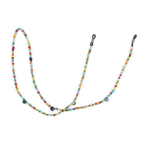 1Pcs Fashion Reading Glasses Chain Retro Beads Eyeglass Sunglasses Spectacle Cord with Tassels Neck Strap String Chain Eye wear