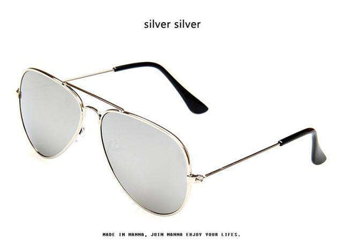 Brand Child Sunglasses Mirror Glasses Metal Pilot Sunglasses For Girl Boy Kids Sunglasses Girls Children Glasses Frame Goggles
