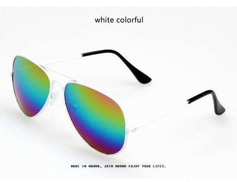 Brand Child Sunglasses Mirror Glasses Metal Pilot Sunglasses For Girl Boy Kids Sunglasses Girls Children Glasses Frame Goggles