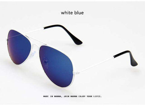 Brand Child Sunglasses Mirror Glasses Metal Pilot Sunglasses For Girl Boy Kids Sunglasses Girls Children Glasses Frame Goggles