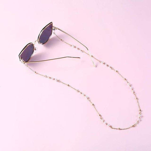 2019 New Fashion Eye Glasses Sunglasses beading Vintage Chain Holder Lanyard Necklace Sunglasses Necklace Eyeglass Lanyard Strap
