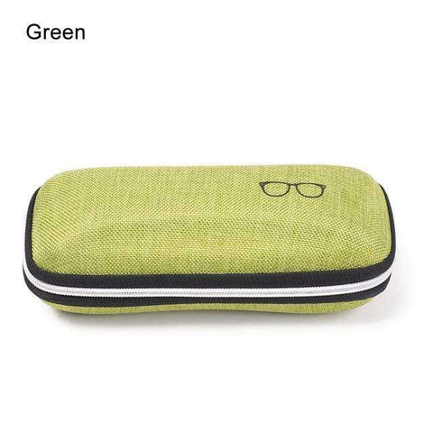 New 1Pcs EVA Eyewear Cases Cover Sunglasses Case For Women Fashion Glasses Box With Lanyard Zipper Eyeglass Cases Hard