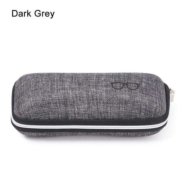 New 1Pcs EVA Eyewear Cases Cover Sunglasses Case For Women Fashion Glasses Box With Lanyard Zipper Eyeglass Cases Hard