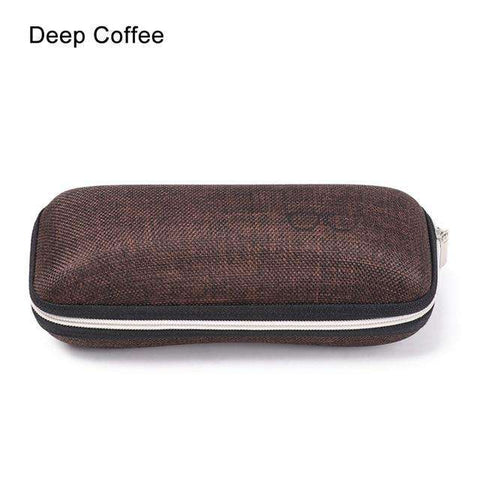 New 1Pcs EVA Eyewear Cases Cover Sunglasses Case For Women Fashion Glasses Box With Lanyard Zipper Eyeglass Cases Hard