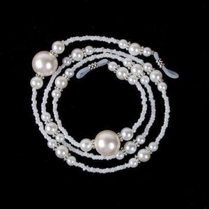 1PC Fashion White Pearl Beaded Sunglass Reading Glasses Eyeglasses Chain Sunglasses accessories  Eyeglasses Holder Rope