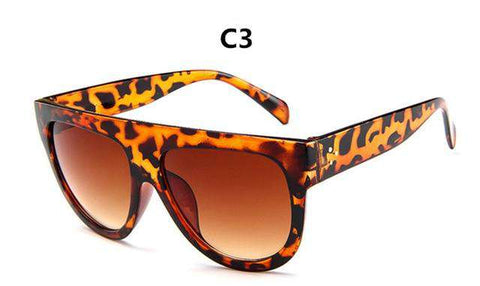 DJXFZLO 2020 Gafas Fashion Women Sunglasses Brand Designer Luxury Vintage Sun glasses Big Full Frame Eyewear Women Glasses
