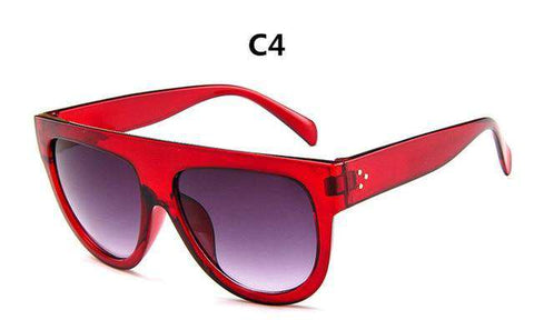 DJXFZLO 2020 Gafas Fashion Women Sunglasses Brand Designer Luxury Vintage Sun glasses Big Full Frame Eyewear Women Glasses