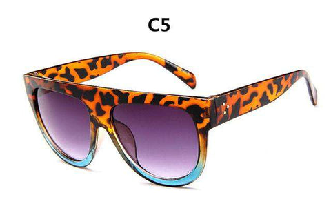 DJXFZLO 2020 Gafas Fashion Women Sunglasses Brand Designer Luxury Vintage Sun glasses Big Full Frame Eyewear Women Glasses