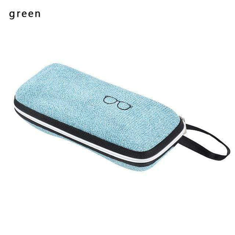 New 1Pcs EVA Eyewear Cases Cover Sunglasses Case For Women Fashion Glasses Box With Lanyard Zipper Eyeglass Cases Hard