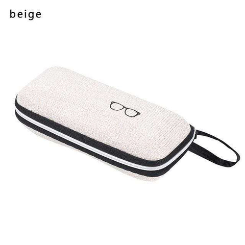 New 1Pcs EVA Eyewear Cases Cover Sunglasses Case For Women Fashion Glasses Box With Lanyard Zipper Eyeglass Cases Hard